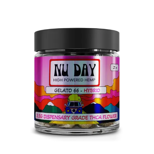 Dispensary Grade THCa Flower - Gelato 66