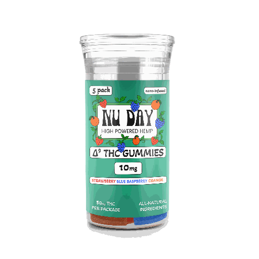 10MG Delta 9 Gummies (5 Count) - Variety Pack